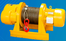 Special attention should be paid to the steel wire rope when using the winch