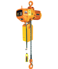 Electric chain hoist for warehouse cargo loading and unloading