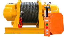 The winch can also be used in combination